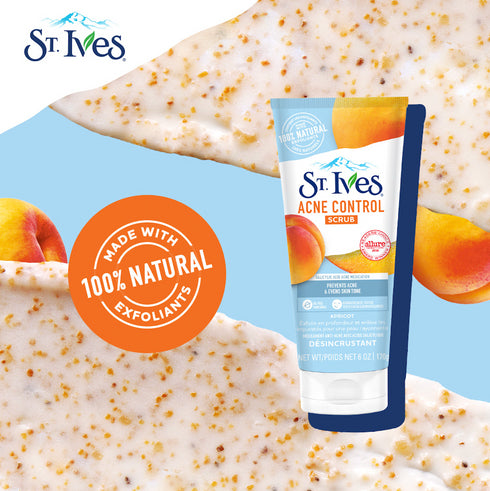 ST IVES FACIAL CLEANSER FACE SCRUB APRICOT 170G